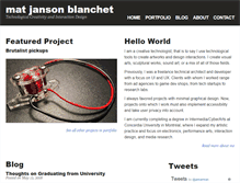 Tablet Screenshot of jansensan.net